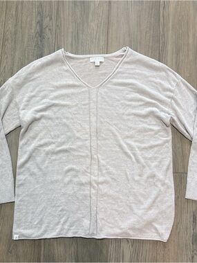 Barefoot Dreams COZYCHIC Ultra Lite Vneck Pull Over Size XL